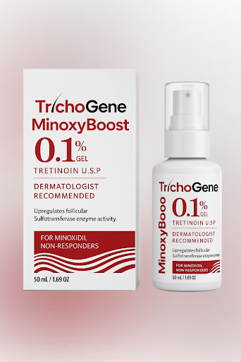 Trichogene MinoxyBoost Tretinoin 0.1% hair growth gel