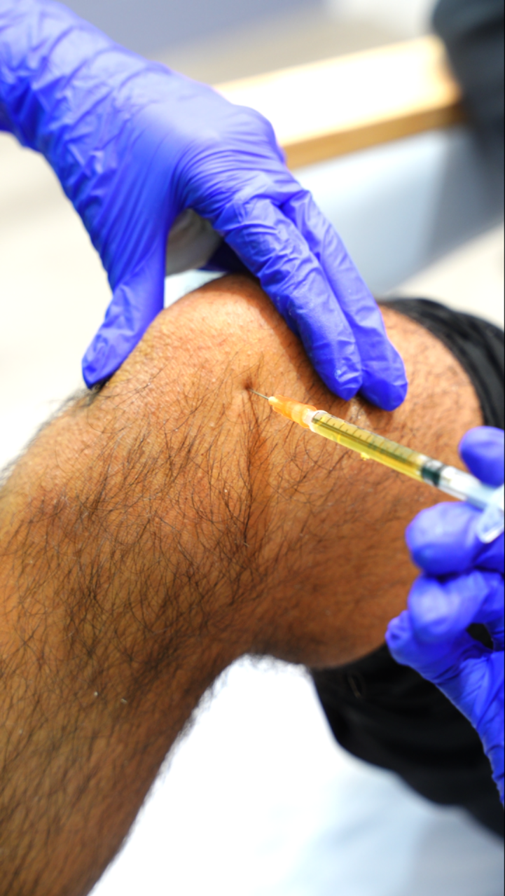 Home PRP injections for knee arthritis and joint pain treatment in the UK