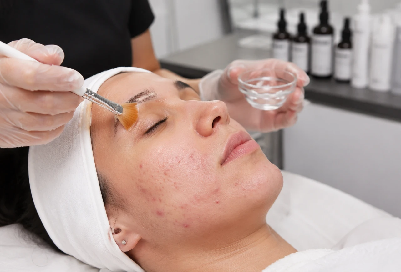 Chemical Peels vs Medication for Acne